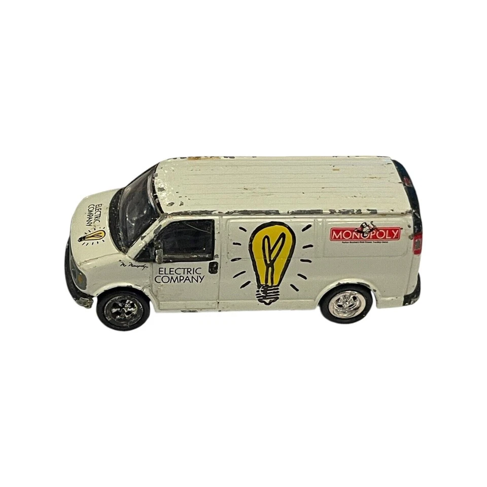 Винтажный смешанный лот из 4 литых машинок Johnny Lightning's Monopoly - Изображение 3 из 4