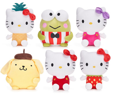 NEU OFFIZIELLES 8 ZOLL 10 ZOLL HELLO KITTY STOFFTIER HELLO KITTY FREUNDE PLÜSCHTIER