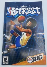 NBA Street w/ Reg Card PS2 Original Replacement Manual Only
