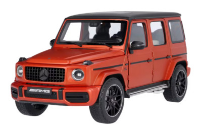 Mercedes Benz 1:18 G 63 G Klasse Modell auto Minichamps kupferorange magno