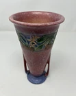 Antique Art Deco Roseville Pottery Baneda Pink 604-7 7” Vase