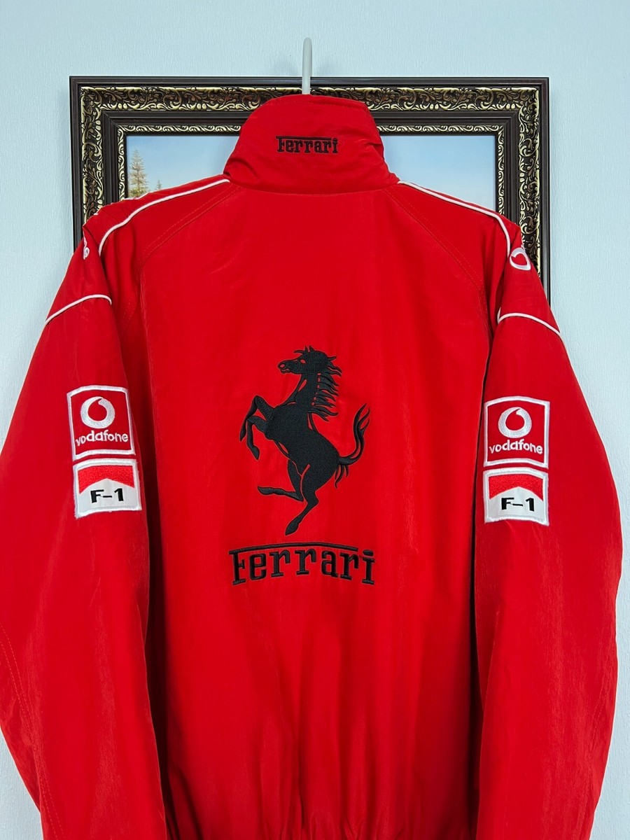 ​【ヴィンテージ】Ferrari F1 マールボロ レーシングブルゾン XXL Vintage 2004 Ferrari Michael Schumacher Racing Jacket F1 Rare