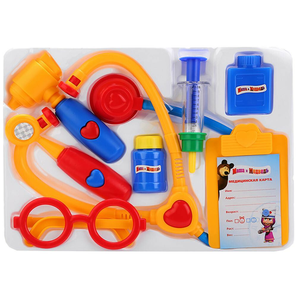 masha and the bear doctor set