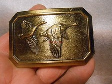 Vintage Bergamot 2nd Amendment Right to Bear Arms Belt Buckle 1984