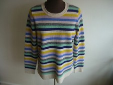Clements Ribeiro Lambswool Jumper 12 POP Multicoloured Stripes