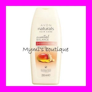 Shampoo Apres Sh Rebalancing Hair Greasy Avon Naturals Mango