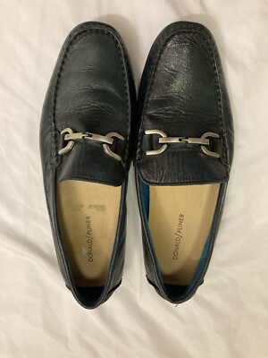 Donald Pliner Victor-GW Casual Leather Slip On Driver Loafer Mens Size 10 |  eBay