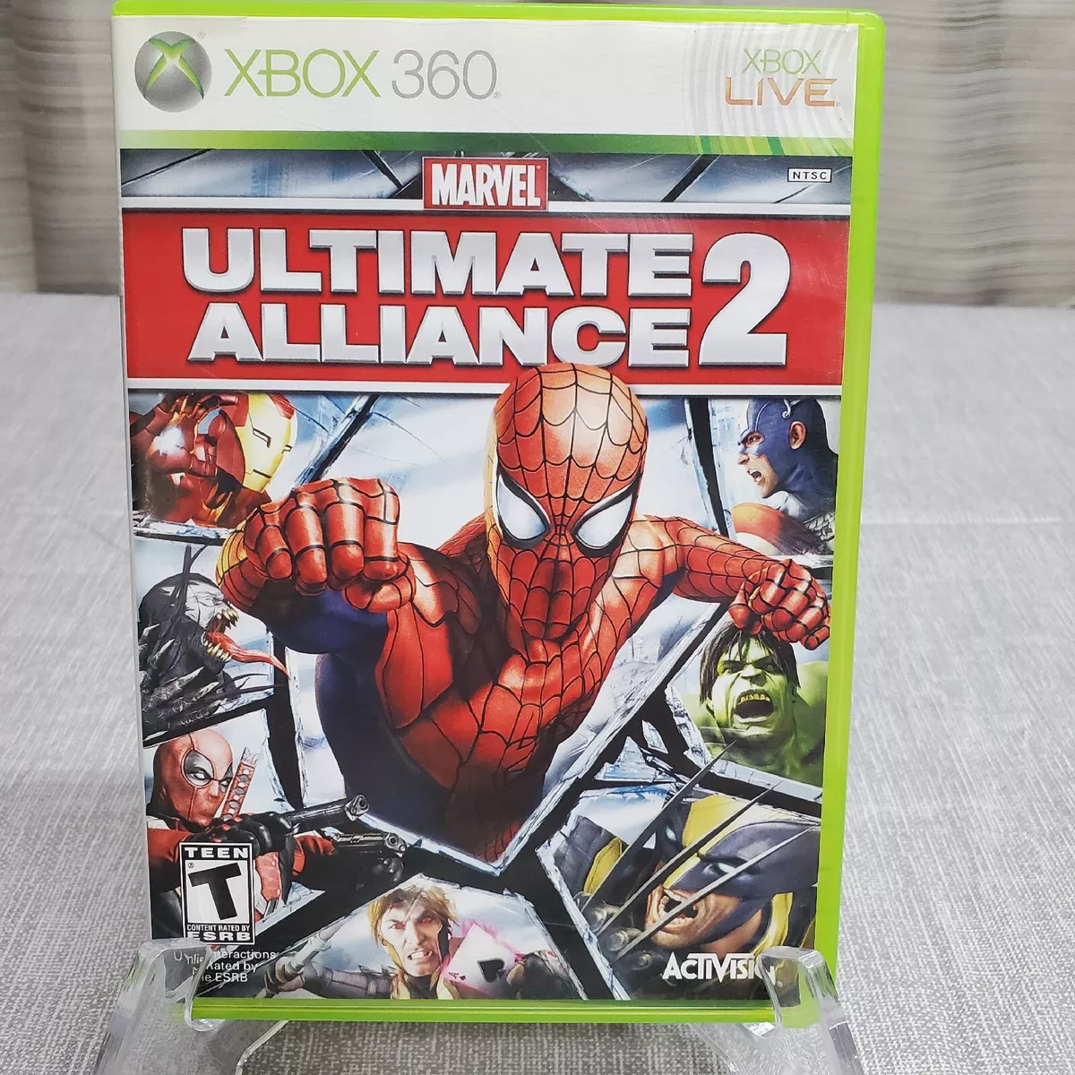 Marvel Ultimate Alliance 2 (Microsoft Xbox 360, 2009) for sale