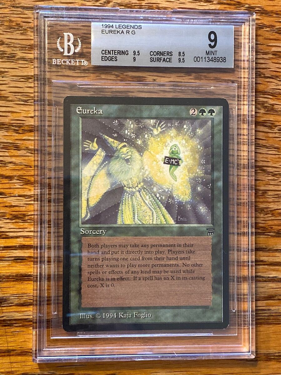 Eureka Legends MTG (9) Grade 9.5/9/8.5/9.5 Pair of Eureka Legends MTG (9) Grade 9.5/9/8.5/9.5 Pair of