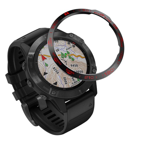 For Garmin Fenix6 Pro /Fenix6 Sapphire Watch Bezel Protective Rings Cover Case - Picture 2 of 13
