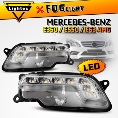 For 2010-2011 MERCEDES BENZ E-CLASS Coupe/Sedan Fog Lights Driving LED DRL