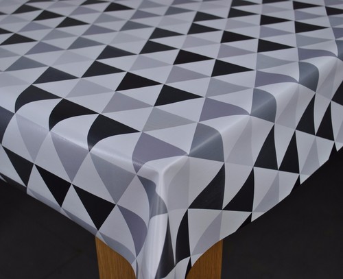 Wipe Clean Tablecloth Cover Oilcloth Vinyl Wipeable 200 cm x 140 cm Rectangle