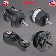 Engine & Transmission Motor Mount Kit Set for Enclave Arcadia Traverse 2009-2017