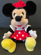 Disney Minnie Mouse  Vintage  Stuffed Animal Toy  1980s