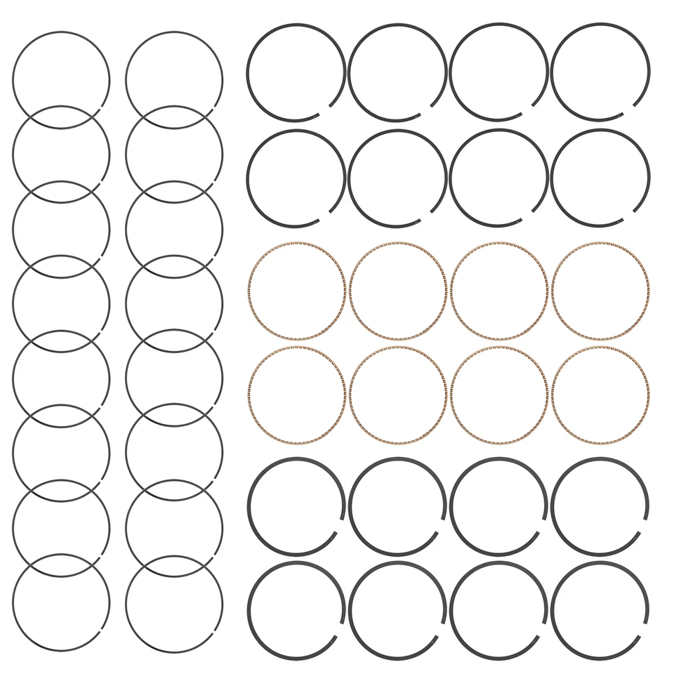 Rodamientos principales y de varilla STD + Kit de anillo de pistón para Chrysler 300 Dodge Ram 1500 5,7 L Foto 3 de 4