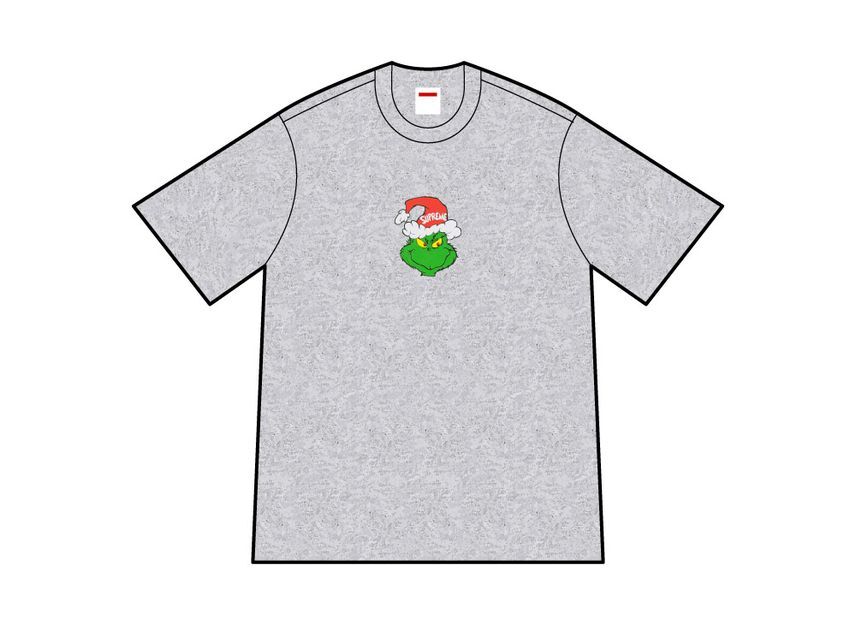 新品 Mサイズ Supreme Grinch Tee Heather Grey Supreme Grinch Tee Heather Grey | eBay