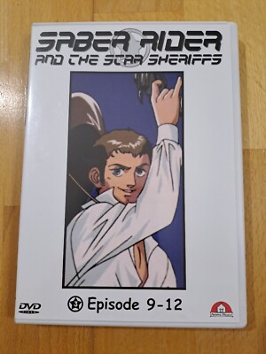 Saber Rider And The Star Sheriffs  Dvd 3 Episode  9 - 12 Anime House