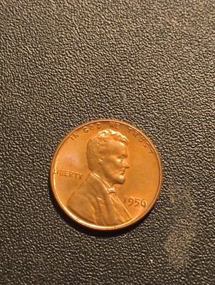 1956 Wheat Penny No Mint Marker 
