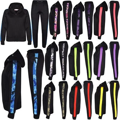 A2Z 4 KIDS Kinder Mädchen Jungen Jogginganzug Fleece Kapuze Hoodie Unterteil Trainingsanzug Jogger 5-13 Jahre