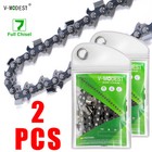 2PCS Full-Chisel Chainsaw Chain 16" 3/8LP .043" 55DL For Stihl MS170 MS180 MS171