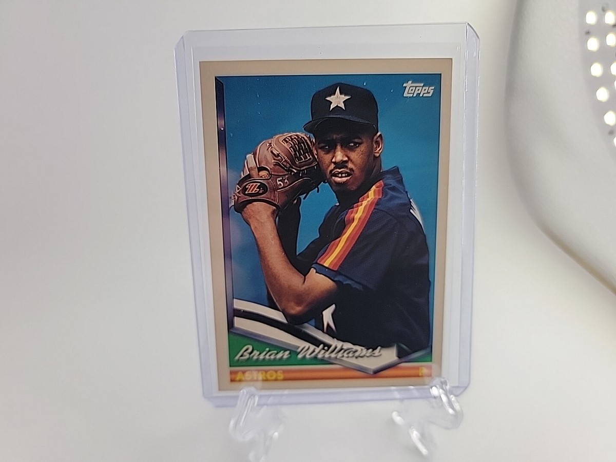 1994 Topps Brian Williams Baseball Card #249 Houston Astros | eBay