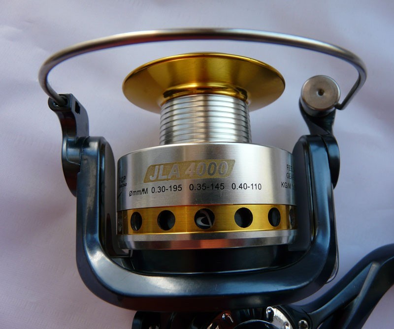 Mulinello Da Pesca DNF Serie 10 Cuscinetti, Bobina Fissa Allround Per Acqua Salata, 5.2:1