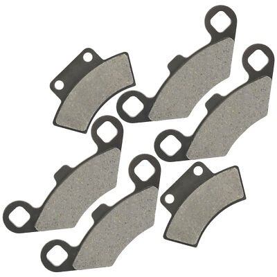 Brake Pads For Polaris Xplorer 500 4X4 1997 - Front & Rear Semi-Metallic Set (Caltric)