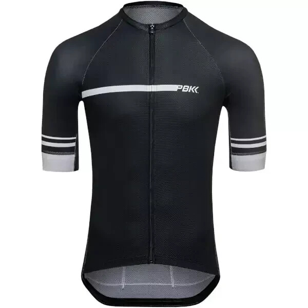 PBK Altitude Men's Cycling Jersey - Black - Size Medium