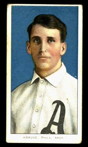 1909 T206 Harry Krause (Portrait) - VG
