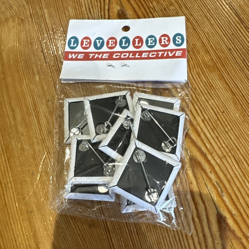 The Levellers Pin Badges we the collective. Official. 10 in total - Picture 2 of 3