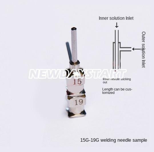 Coaxial Electrostatic Spinning Needle 3D Printing Nozzle Leather