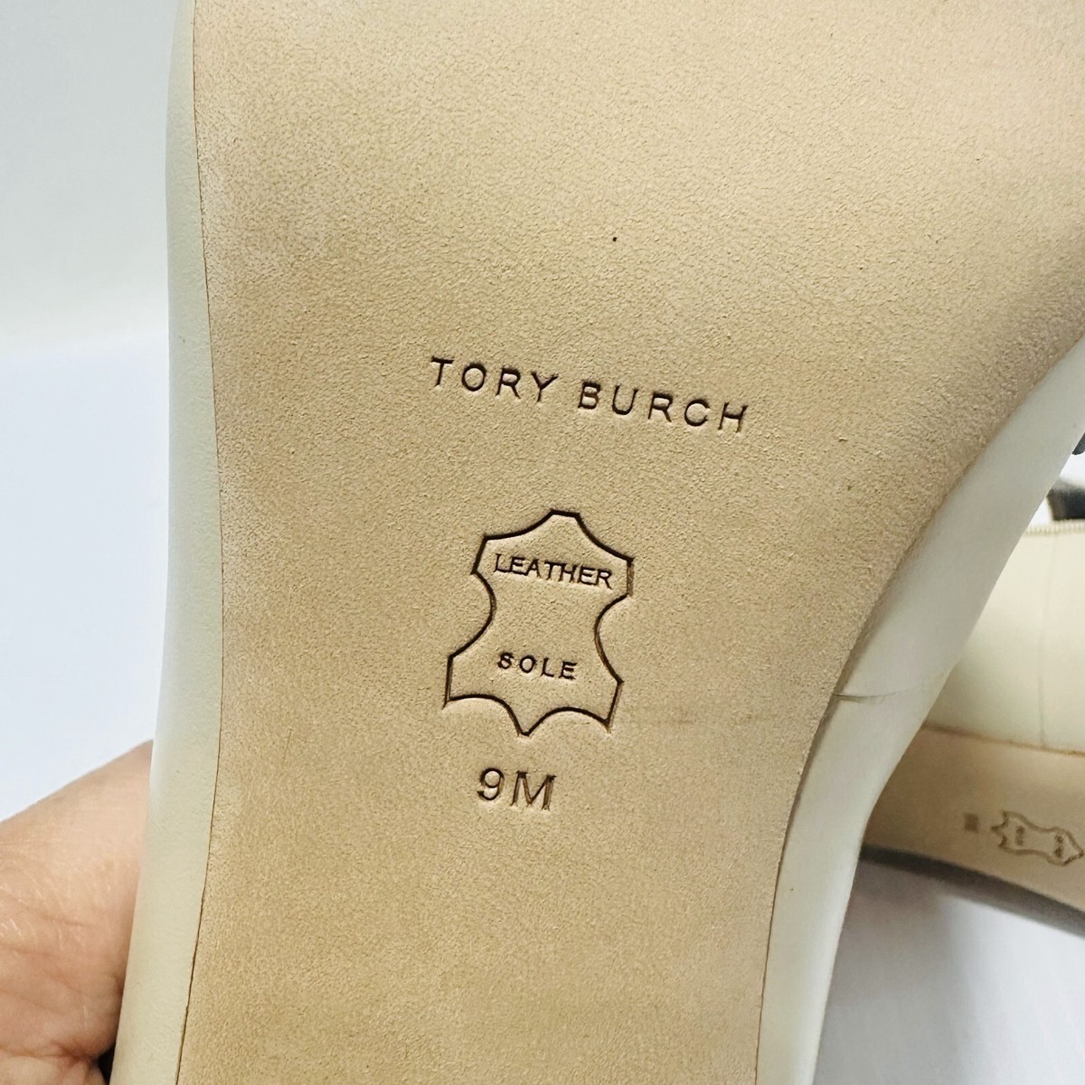 Tory Burch Everly 55 MM Women 9M Loafers Cream Embossed Croc Tory Burch Everly 55 MM Women 9M Loafers Cream Embossed Croc