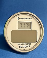 Digi-Sense Solar Powered Thermometer -50 to 300 degrees Fahrenheit