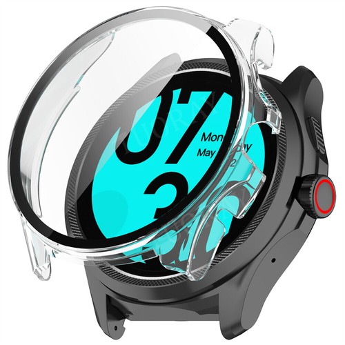 Verre Trempé + Housse Etui pour Ticwatch Pro 5 Enduro Smart Watch Coque de Protection - Photo 9/59