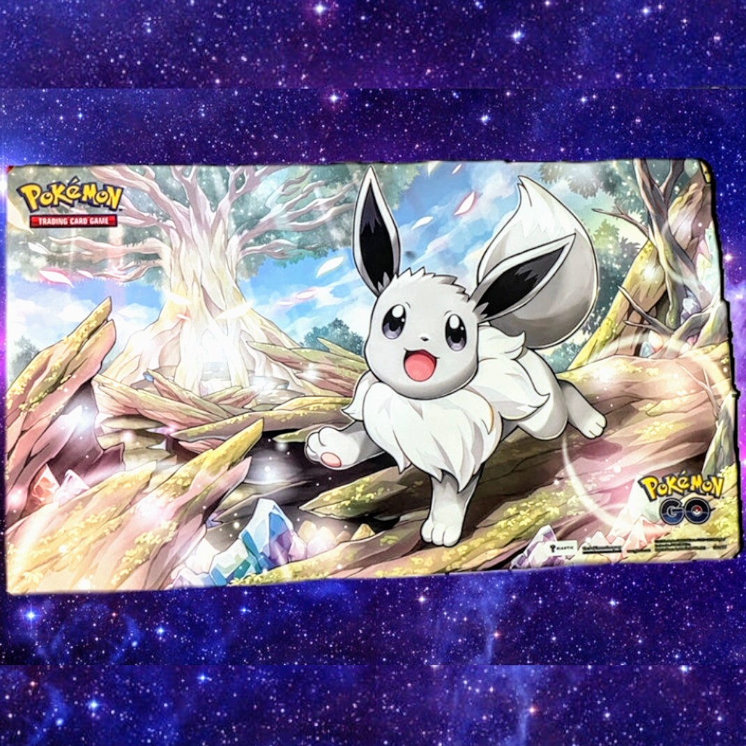 Radiant Eevee Playmat Trainer Play Large Mouse Pad Pokémon Go Cute