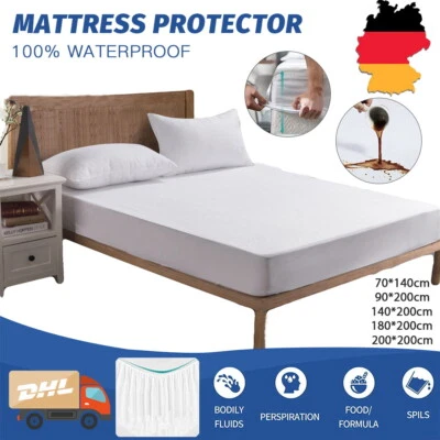 LONENESSL Matratzenschoner Matratzenauflage Wasserdicht Inkontinenz Matratzenschutz DE
