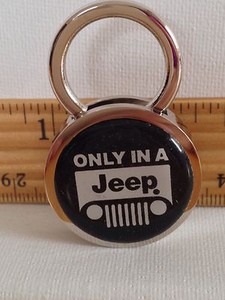 Plymouth Keychain Solid Brass Chrome Plated Gift Boxed Key Chain