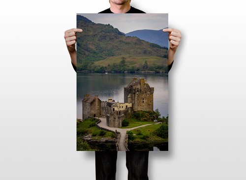 Eilean Donan Castle Loch Duich Scotland Park Print Wall Art Home - POSTER 20x30 - Picture 3 of 3