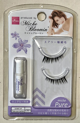 miche bloomin miche Pure  ''False eyelashes'' or ''fake eyelashes''　Set of 10