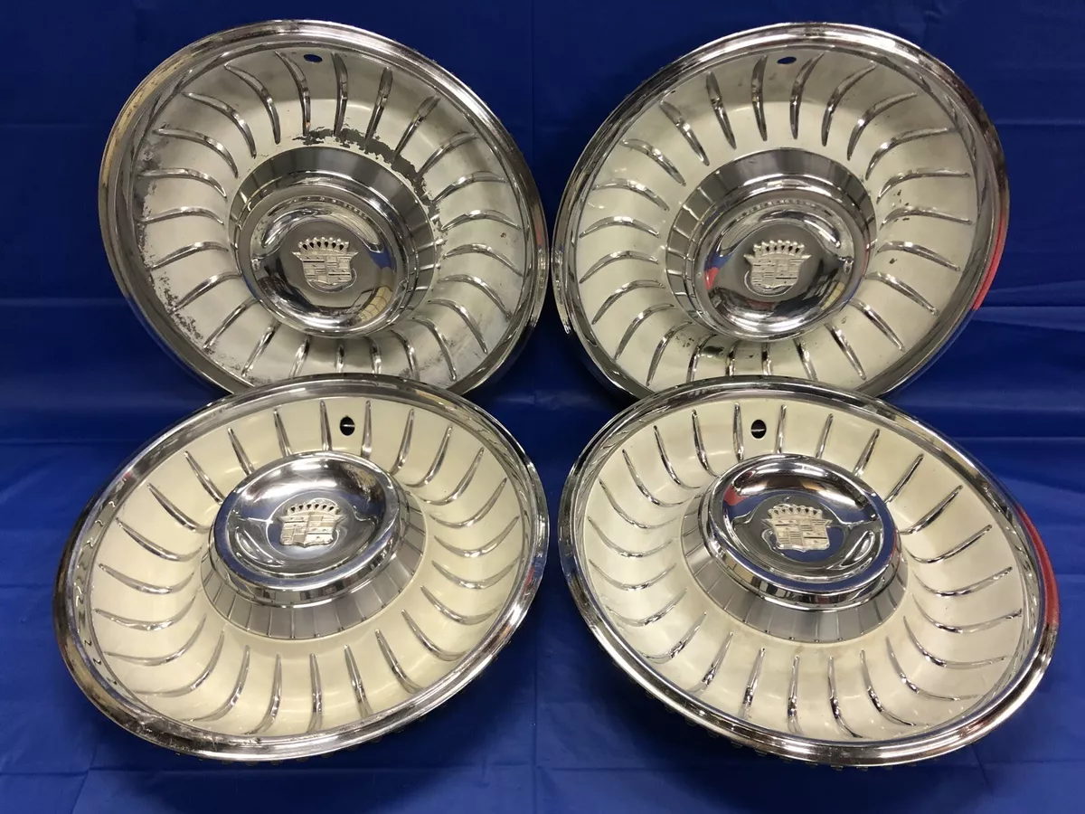 Vintage set of 4 1961 Cadillac 15