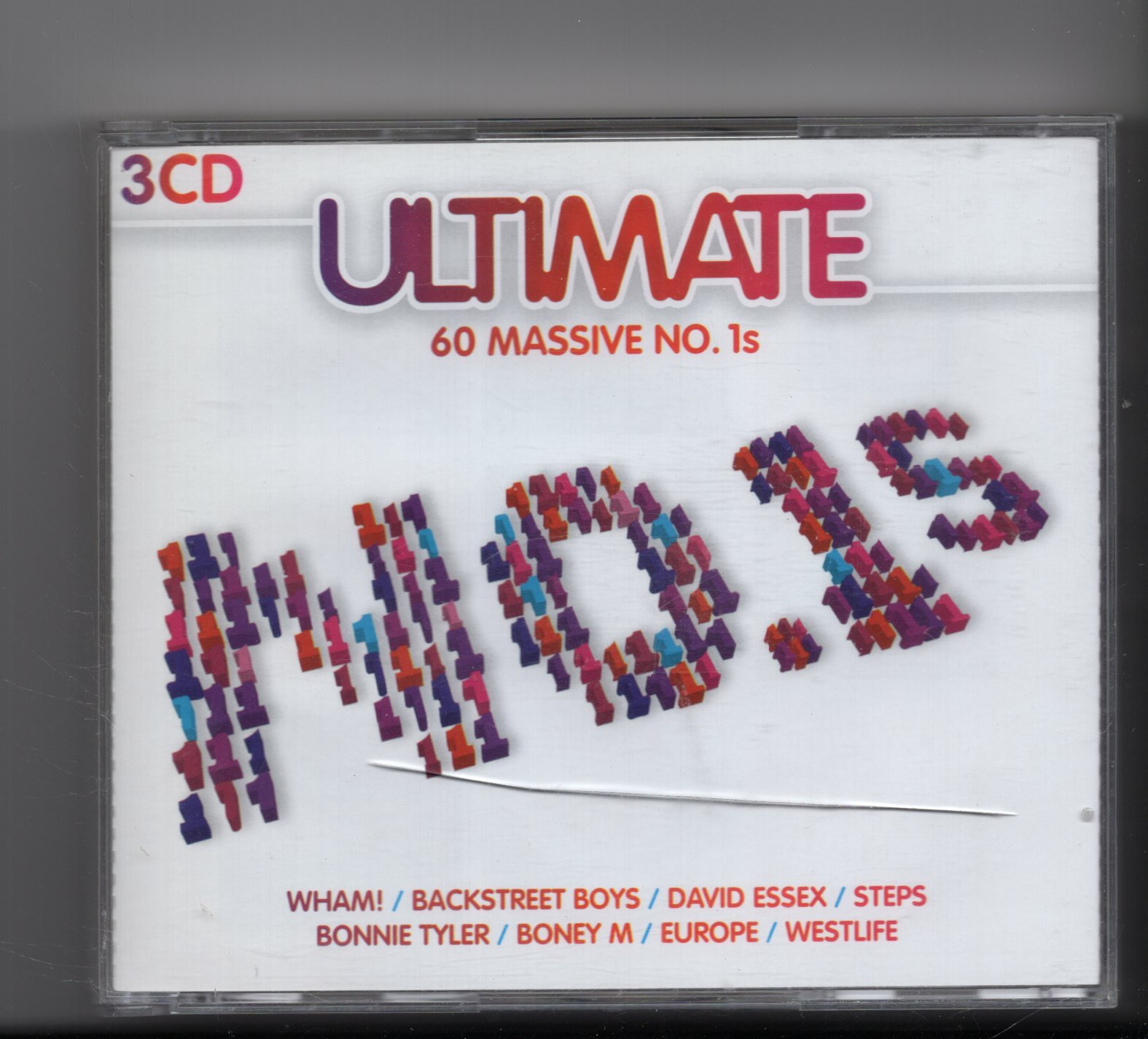 (JJ270) Ultimate No 1's, 60 tracks various artists - 2009 CD Set