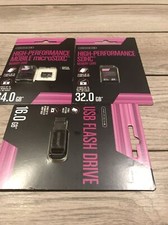 Infinitive Bundle: 2X High Performance Memory Card  1X USB Flash Drive