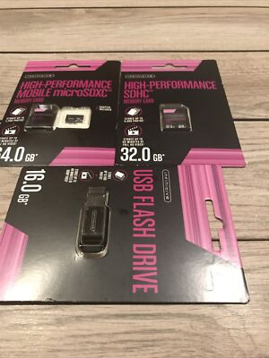 Infinitive Bundle: 2X High Performance Memory Card & 1X USB Flash Drive 