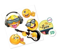 Giant Emoji Stickers Emoji Party Supplies Classroom Decorations Classroom Dec...