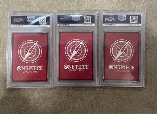 PSA10 ONE PIECE PREMIUM CARD COLL -LEADER- Karten Set 3 SABO ACE Luffy 2024 - Bild 2 von 2