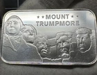 SUPER RARE “MOUNT TRUMPMORE” 1 OZ SILVER BAR .999 FINE SCOTTSDALE MINT