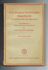 Psychodiagnostisches Praktikum für Psycholog...