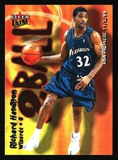 2000-01 Ultra #15 TB Richard Hamilton Two Ball