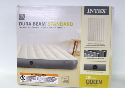 Intex 64103E Dura-Beam Standard Single-High Luftmatratze: Fiber-Tech - Queen - Bild 2 von 7