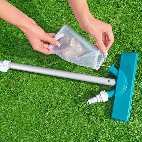Bestway Poolpflege-Set AquaSurge Pool Reinigung Poolsauger, Kescher, Poolbürste - Bild 9 von 12
